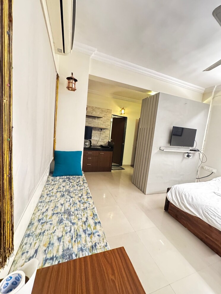 Bedroom, kalyani nagar 1 RK 450 Sq.Ft. Builder Floor In Kalyani Nagar Pune 8620052