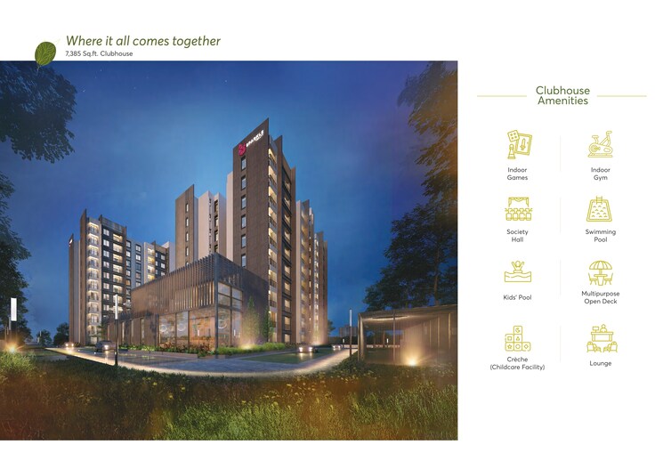 Exterior View, sparkle-atmos 3 Bedroom 1445 Sq.Ft. Apartment In Chandapura Anekal Road Bangalore 8620388