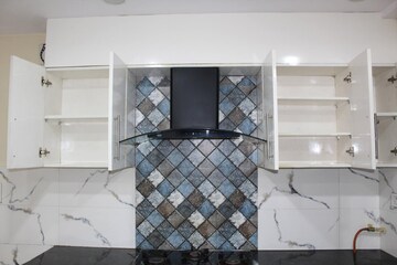 Kitchen in 3 BHK Apartment at Sector 4 Dwarka – for Rent