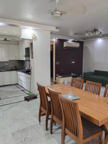 Living Room in 3 BHK Apartment at Sector 4 Dwarka – for Rent