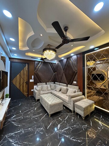 Living Room in 3 BHK Builder Floor at Dwarka Mor – for Sale