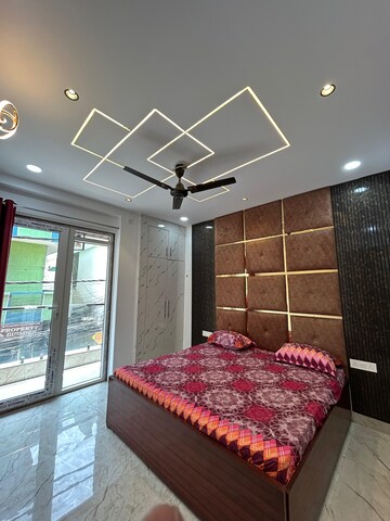 Bedroom in 3 BHK Builder Floor at Dwarka Mor – for Sale
