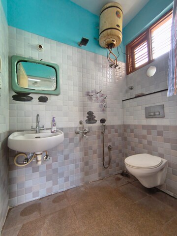 Bathroom in 3 BHK Apartment at Maruthi Sevanagar – for Sale