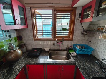 Kitchen in 3 BHK Apartment at Maruthi Sevanagar – for Sale