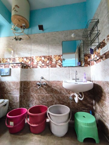 Bathroom in 3 BHK Apartment at Maruthi Sevanagar – for Sale