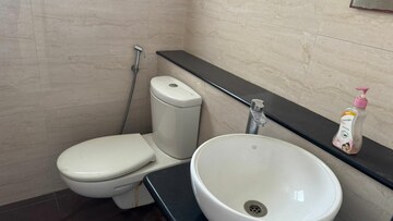 Bathroom in 3 BHK Builder Floor at Paranjape Blue Ridge, Hinjewadi – for Rent