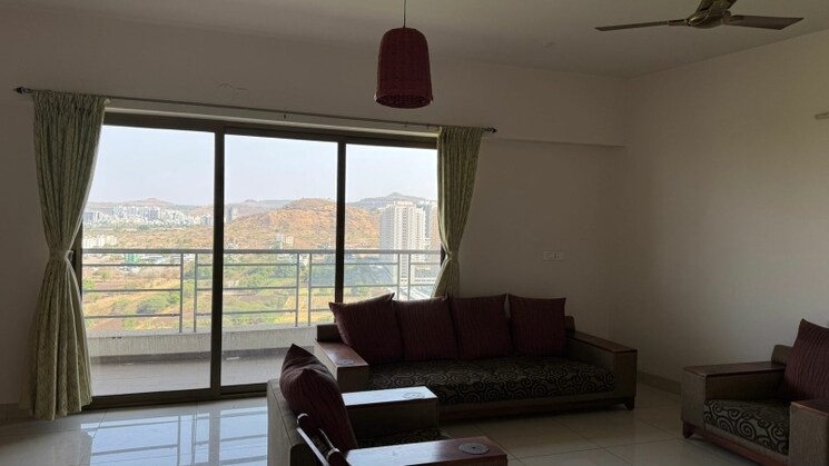 Living Room, paranjape-blue-ridge 3 Bedroom 1320 Sq.Ft. Builder Floor In Hinjewadi Pune 8621050