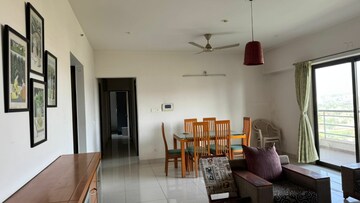 Living Room in 3 BHK Builder Floor at Paranjape Blue Ridge, Hinjewadi – for Rent