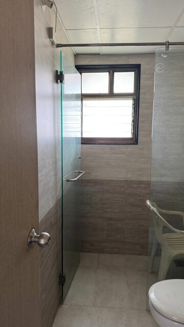 Bathroom in 3 BHK Builder Floor at Paranjape Blue Ridge, Hinjewadi – for Rent