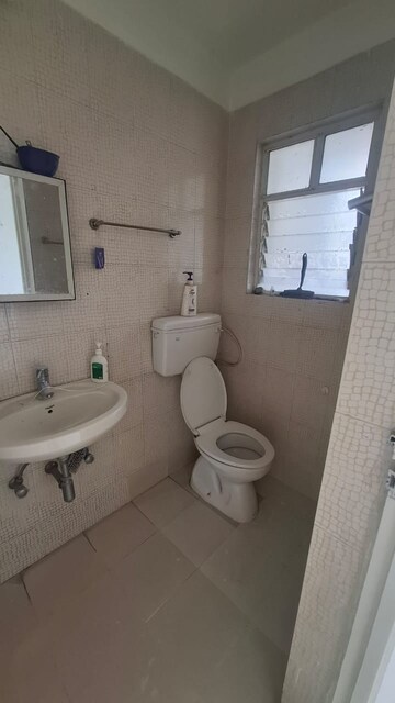 Bathroom in 3 BHK Apartment at Aditya Shagun, Bavdhan – for Rent