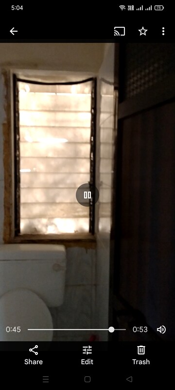 Bathroom in 1 BHK Apartment at Jangid Estate, Mira Road – for Rent