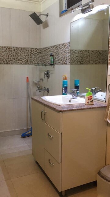 Attached Bathroom in 3 BHK Apartment at Sector 6 Dwarka – for Rent