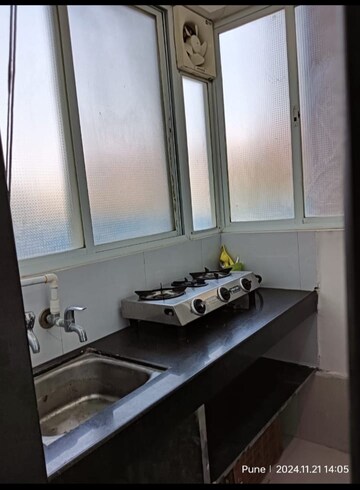 Kitchen in 2 BHK Apartment at Magarpatta Trillium, Hadapsar – for Rent