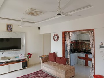 Living Room in 3 BHK Apartment at Abhinav Pebbles Urbania, Bavdhan – for Rent