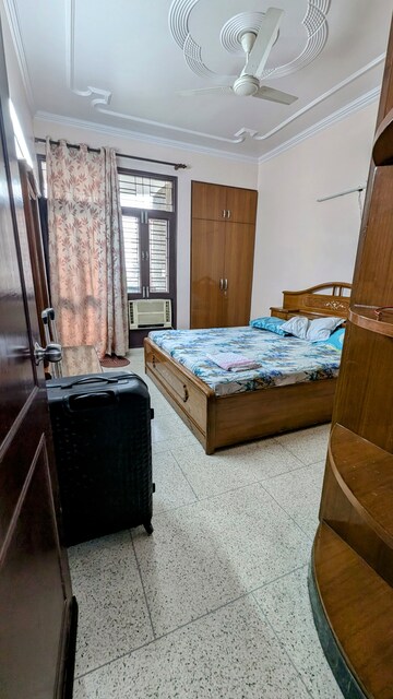 Bedroom in 3 BHK Apartment at Sector 4 Dwarka – for Rent