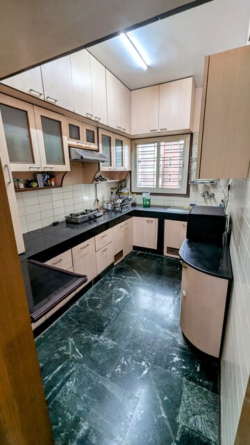 Kitchen in 3 BHK Apartment at Sector 4 Dwarka – for Rent