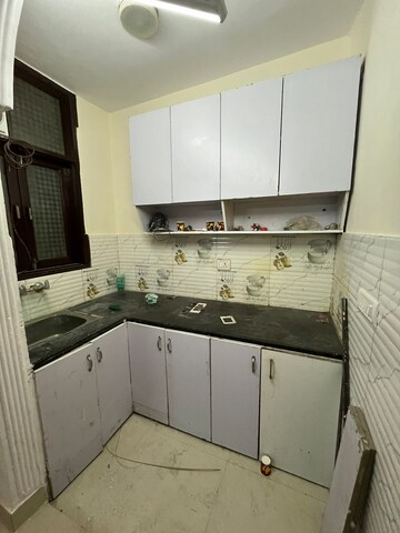 Kitchen in 2 BHK Builder Floor at Panchsheel Vihar – for Rent