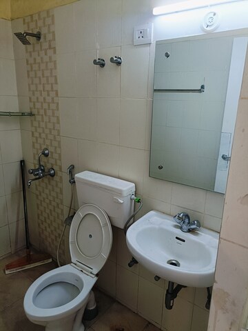 Bathroom in 2 BHK Apartment at Shree Vardhman Mantra, Sector 67 – for Rent