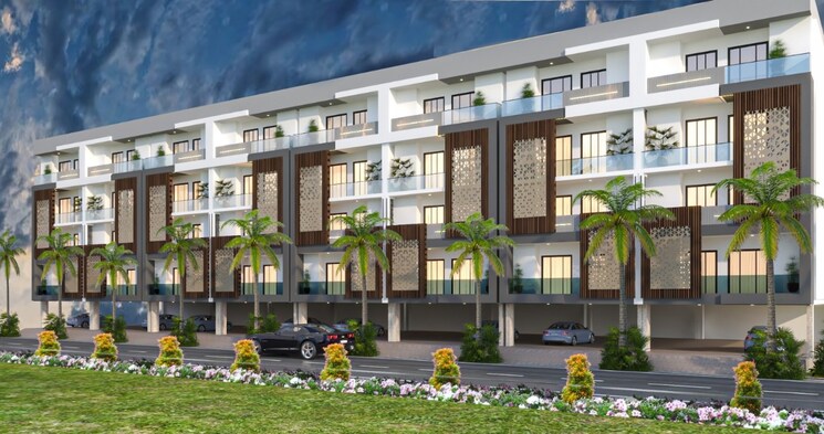 Exterior View, shree-vardhman-nature-valley 3 Bedroom 1395 Sq.Ft. Builder Floor In Sector 70 Gurgaon 8621648