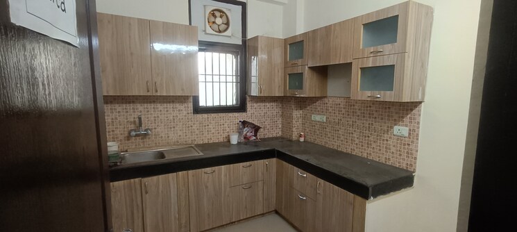 Kitchen, aditya-world-city-residences 2.5 Bedroom 1377 Sq.Ft. Builder Floor In Shahpur Bamheta Ghaziabad 8621690