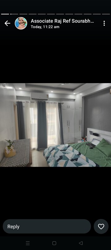Bedroom in 2 BHK Apartment at Windsor Paradise 2, Raj Nagar Extension – for Rent
