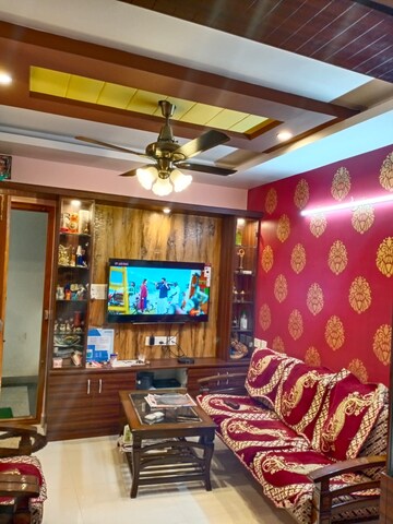 Living Room in 3 BHK Apartment at Pragna Whistling Woods, Yelahanka New Town – for Sale
