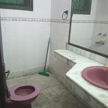 Bathroom in 3 BHK Builder Floor at Shivalik Colony – for Rent