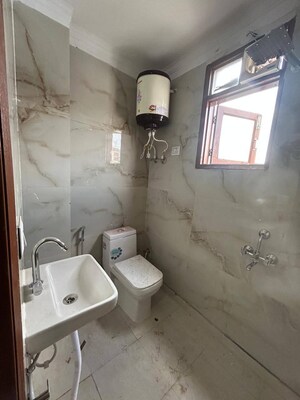 Bathroom in 2 BHK Builder Floor at Vansh Apartments, Burari – for Sale