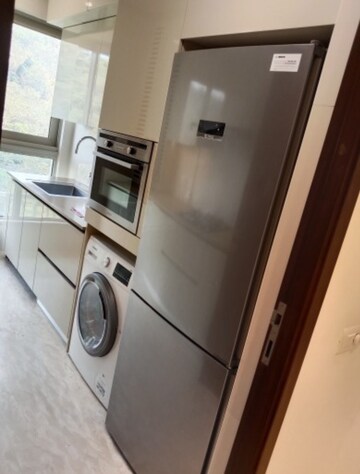 Kitchen in 2 BHK Apartment at Castle Rock, Powai – for Rent