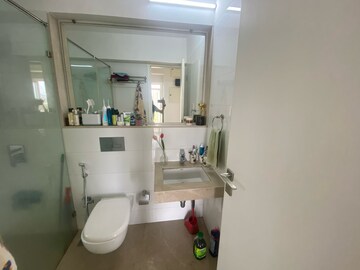 Bathroom in 2 BHK Apartment at Castle Rock, Powai – for Rent