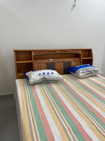 Bedroom in Studio Apartment at DAH Greentech NX Corporate Suites, Tech Zone 4 Greater Noida – for Rent