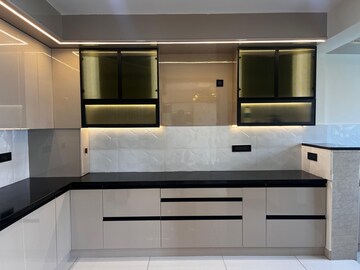 Kitchen in 3 BHK Apartment at Keya Spring, Bannerghatta Road – for Rent