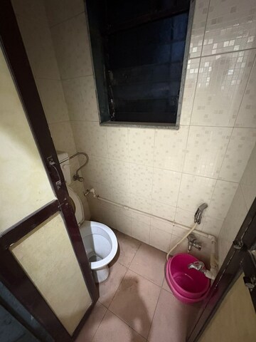 Bathroom in 1 BHK Apartment at Tilak Nagar Building, Tilak Nagar – for Rent