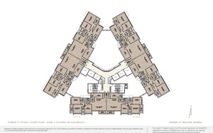 Master Plan in 3 BHK Apartment at Oberoi Enigma, Mulund West – for Sale