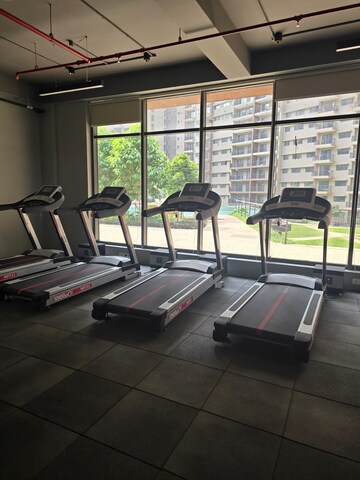 Gym in 3 BHK Apartment at Shapoorji Pallonji Vanaha Springs, Bavdhan – for Rent