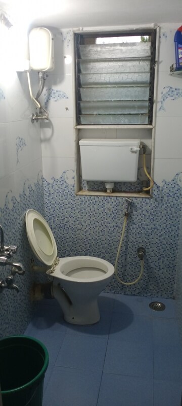 Bathroom in 2 BHK Apartment at Takshila CHS, Andheri East – for Rent