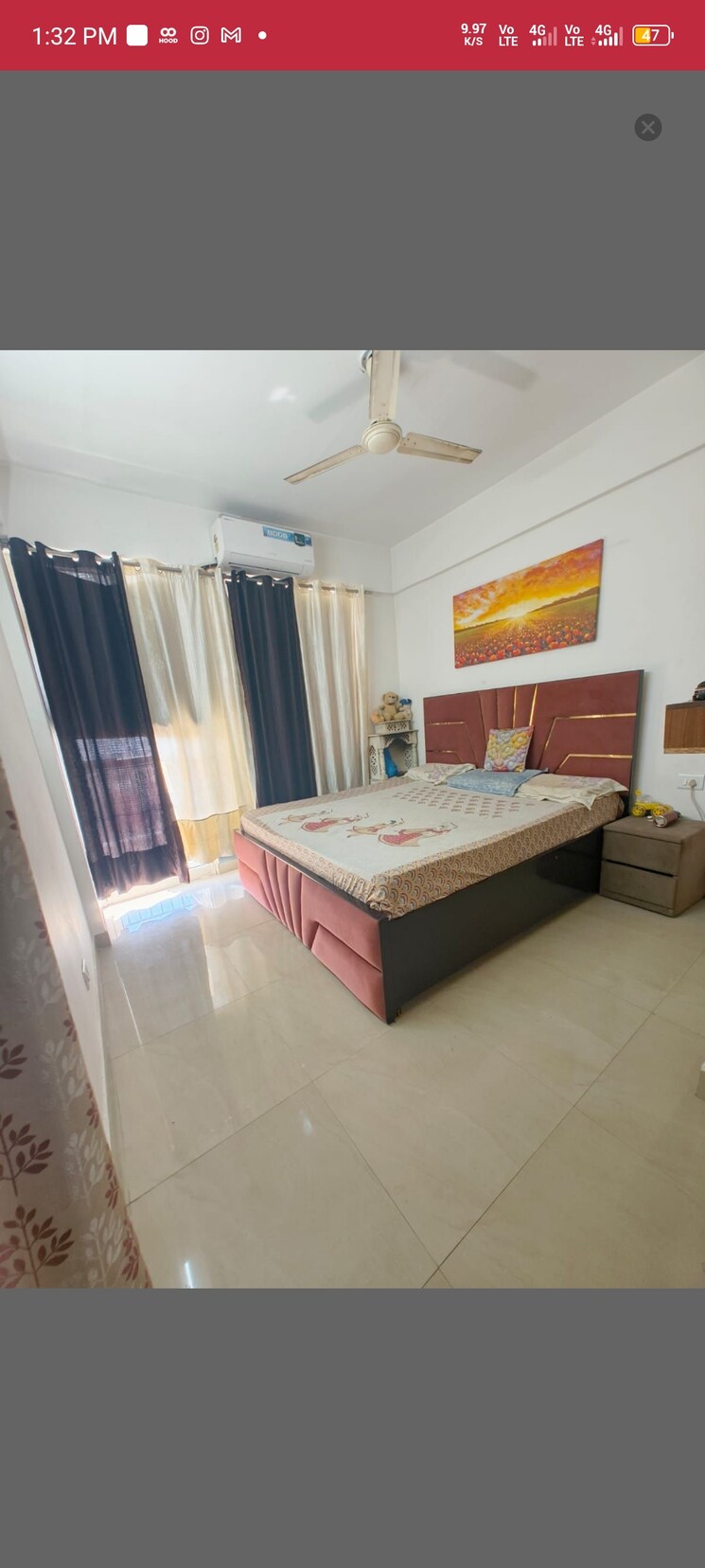 Bedroom, suncity-avenue-76 2 Bedroom 900 Sq.Ft. Apartment In Sector 76 Gurgaon 8622583