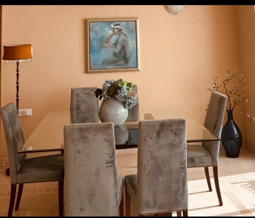 Living Room in 4 BHK Apartment at Raheja Sunkist, Bandra West – for Rent