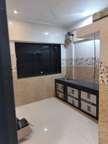 Kitchen in 1 RK Apartment at Shree Ganesh Leela CHS, Parel – for Rent