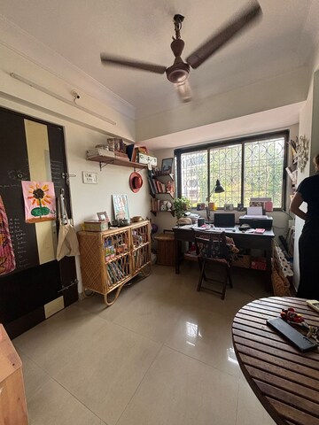 Living Room in 1 BHK Apartment at Bandra West – for Rent