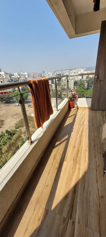 Balcony in 2 BHK Apartment at Giriraj Apartments Bavdhan, Bavdhan – for Rent