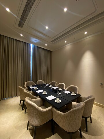 Team Area in 4 BHK Apartment at Bhartiya Leela Residences, Thanisandra Main Road – for Rent