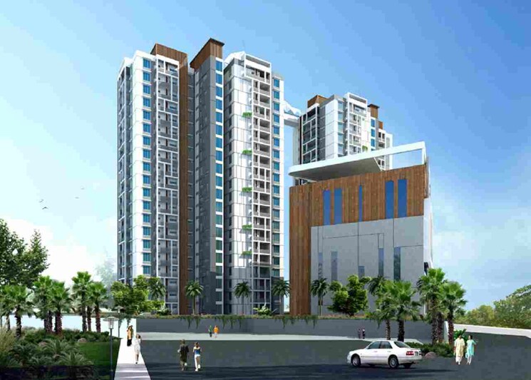 Exterior View, lansum-etania 3 Bedroom 1890 Sq.Ft. Apartment In Gachibowli Hyderabad 8622950