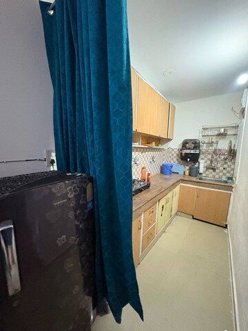 Kitchen in 1 BHK Apartment at Freedom Fighters Enclave – for Rent