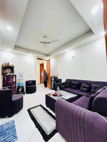 Living Room in 1 BHK Apartment at Freedom Fighters Enclave – for Rent