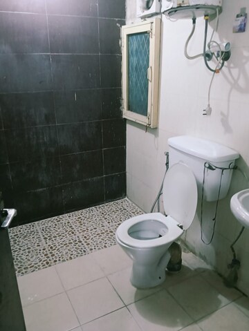 Bathroom in 2 BHK Apartment at GH-7 Crossings Republik, Vijay Nagar – for Rent