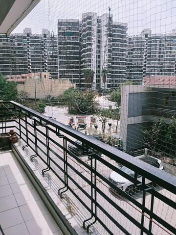 Balcony in 2 BHK Apartment at GH-7 Crossings Republik, Vijay Nagar – for Rent