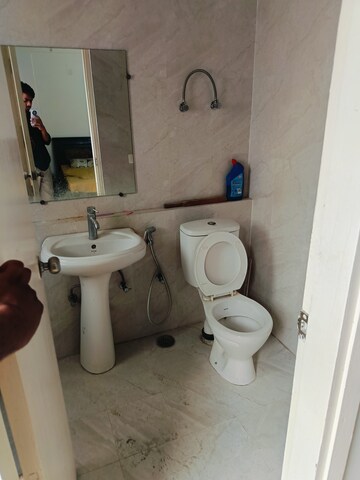 Bathroom in 3 BHK Builder Floor at Lavender Floors, Sector 89 – for Rent