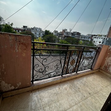 Balcony in 3 BHK Builder Floor at Kotla Mubarakpur – for Rent