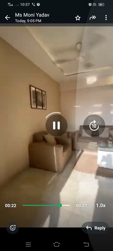Master Bedroom in 1 BHK Apartment at Joy Callista, Andheri East – for Rent